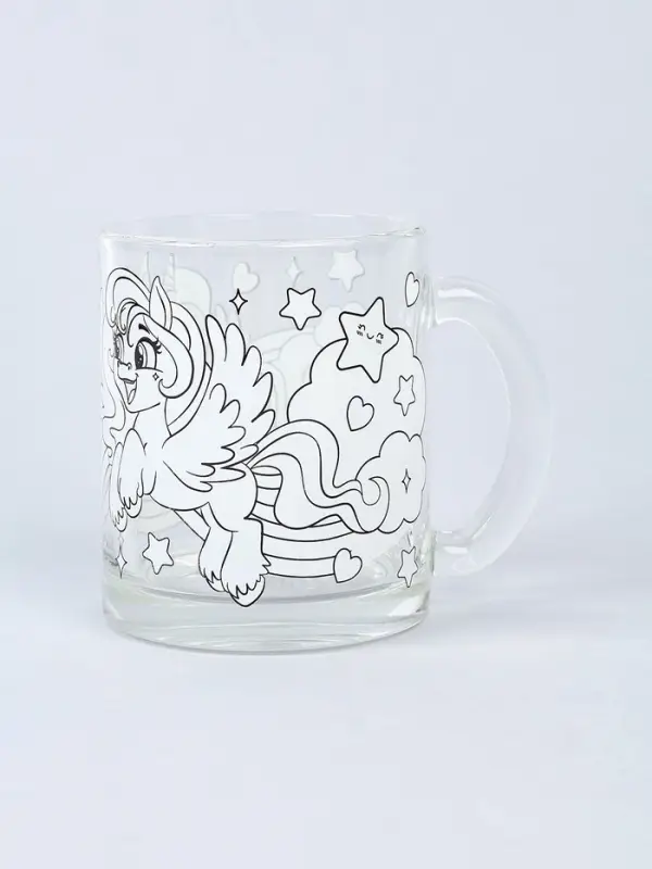 Кружка для росписи + игрушка "Пони" (краска в наборе)