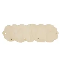 Табличка для бани и сауны &laquo;Облако&raquo;, 25&times;13 см, деревянная, 3 крючка