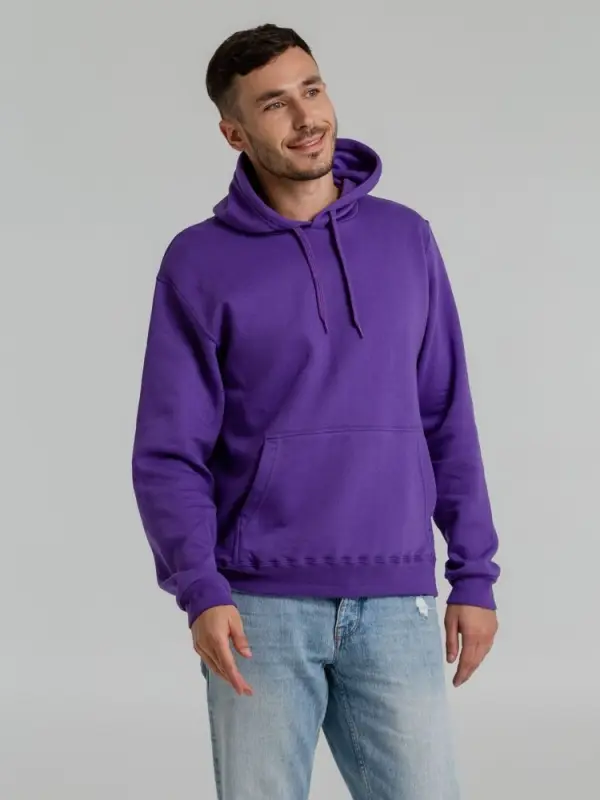 Толстовка с капюшоном Snake II темно-фиолетовая, размер XS Толстовка с капюшоном Snake II темно-фиолетовая, размер XS