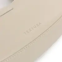 Сумка женская багет TEXTURA на молнии, 30&times;5&times;17 см, молочная