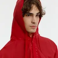 Дождевик RainDrop, красный, размер M/L