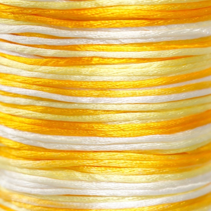 Шнур для творчества "Лимонный щербет" намотка 90±2 м толщина 1 мм 7х5,6х5,6 см