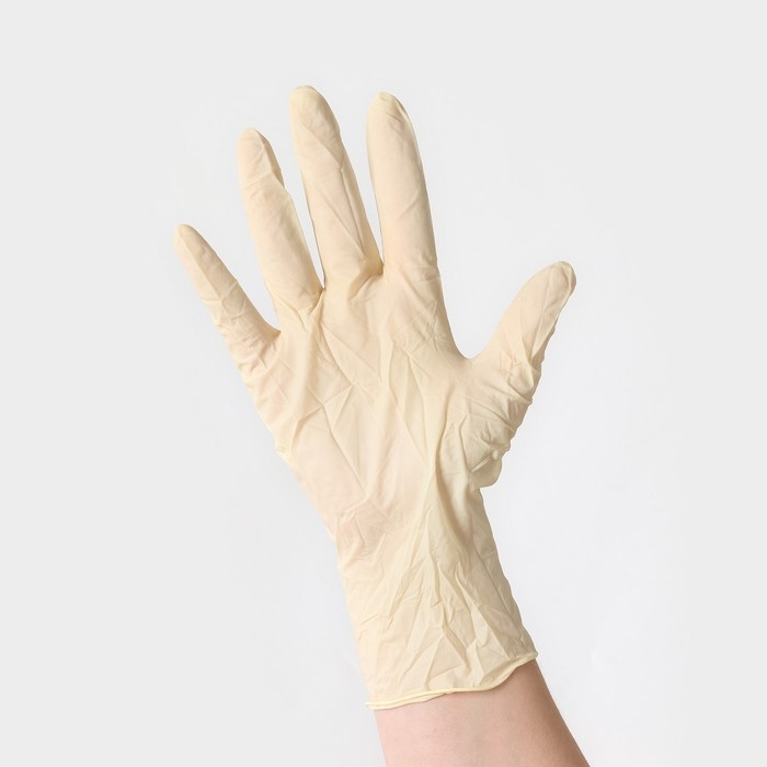 Латексные перчатки смотровые неопудренные, текстурированные, н/ст, размер XS Латексные перчатки смотровые неопудренные, текстурированные, н/ст, размер XS