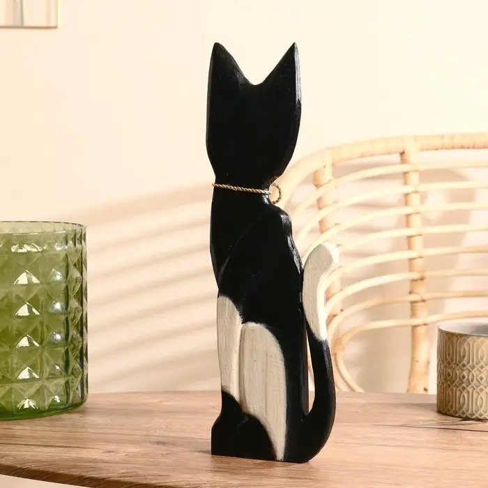 Сувенирный набор дерево Сувенирный набор дерево "Черно-белые кошки" (50х40х30) 7х25х50 см