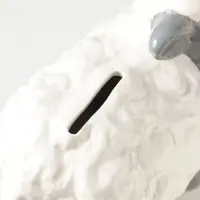 Копилка для денег керамика &laquo;Счастливая овечка&raquo;, 15.6&times;8.6&times;7.2 см