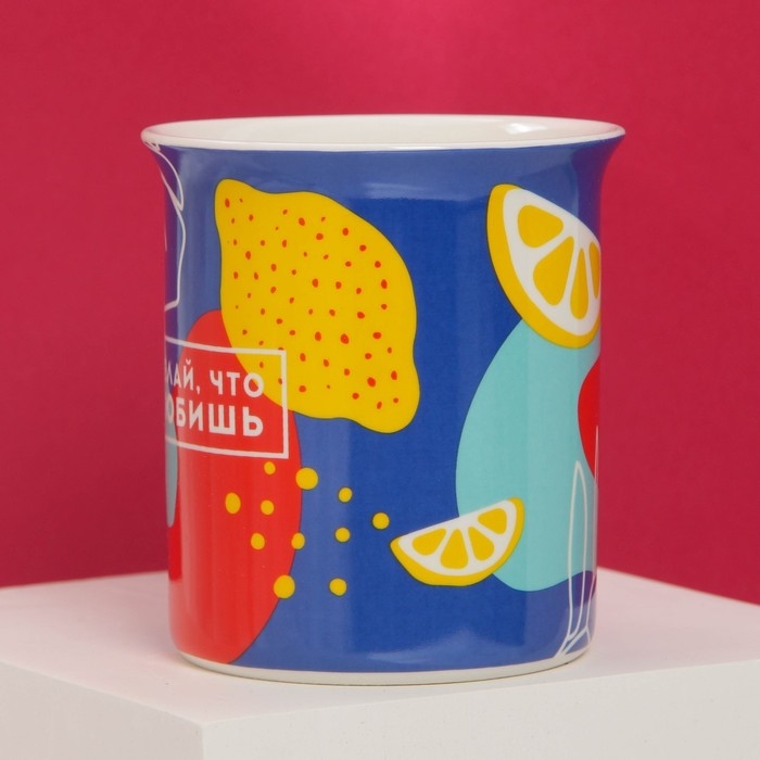 Кружка «Делай, что любишь» с ложкой и подставкой, 300 мл Кружка «Делай, что любишь» с ложкой и подставкой, 300 мл