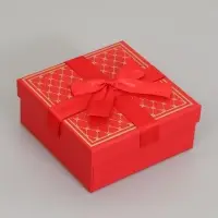 Набор подарочных коробок 3 в 1, 19&times;19&times;9.5 см, 17&times;17&times;8 см, 15&times;15&times;6.5 см