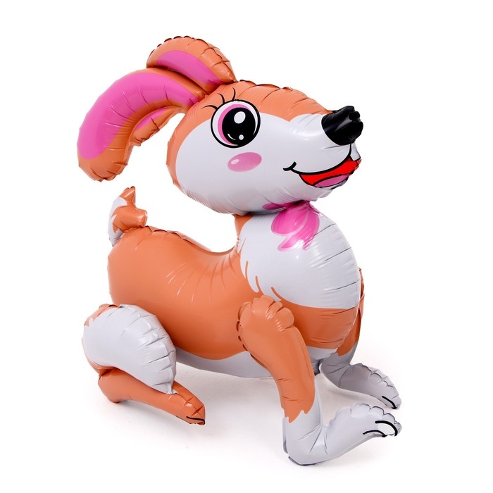 Шар фольгированный 20" &laquo;Весёлый зайка&raquo;, под воздух