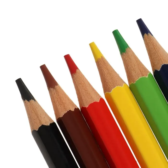 Карандаши цветные акварельные 6 цветов, &laquo;Луч. Классика&raquo;, с кистью