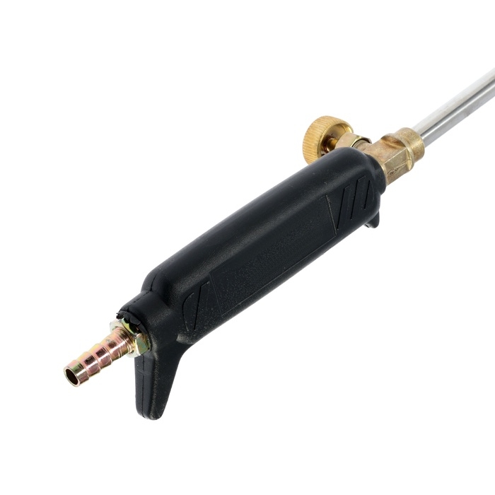 Горелка кровельная газовоздушная ТУНДРА, 510 мм, d=35 мм, 1300 °C, вентиль Горелка кровельная газовоздушная ТУНДРА, 510 мм, d=35 мм, 1300 °C, вентиль