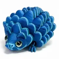3Д - печатная игрушка &laquo; Ёжик &raquo;, подвижная, цвет МИКС