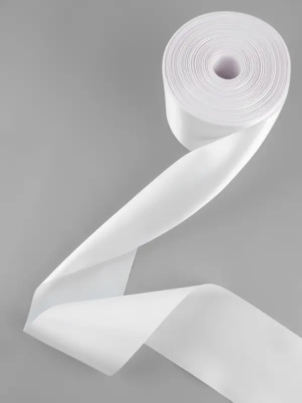 Лента атласная, 100 мм, 100&plusmn;5 м, белая