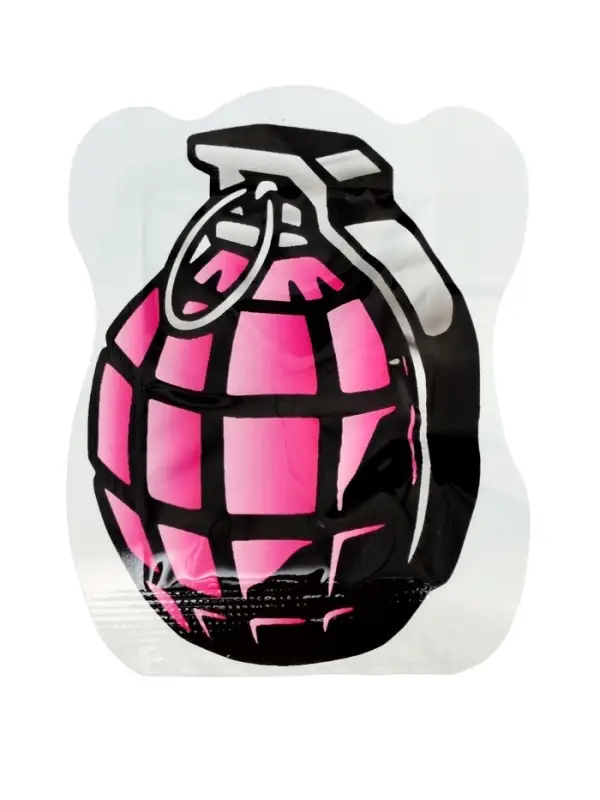 Прикол бомбочка &laquo;Граната&raquo;, 9.5&times;7&times;1 см, цвета МИКС