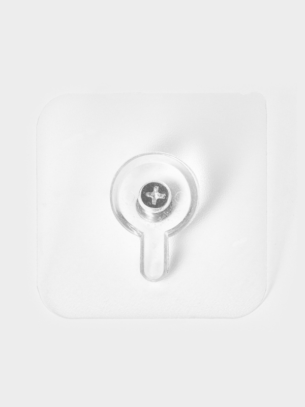 Крючки для полок самоклеящиеся с болтиком, винтовые, 5,5×5,5 см, 10 шт