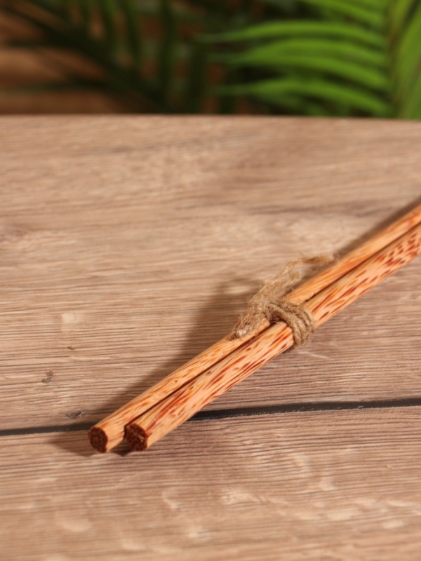 Палочки для еды, 38 см, кокос Палочки для еды, 38 см, кокос