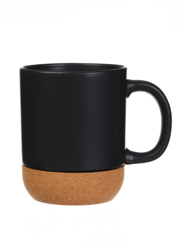 Кружка керамическая с пробковым дном Дорого внимание «Стороны света», 400 мл