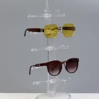 Подставка под очки, настольная, 5 мест, оргстекло, 34.5&times;16&times;13.5 см, прозрачная