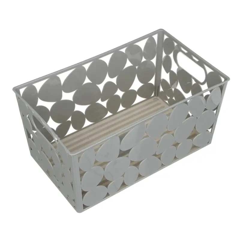 Корзинка для хранения тм VETTA, пластик, 25,5x15x12,5см, 2 цвета