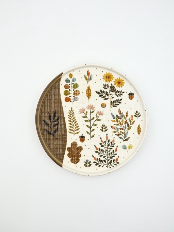 Тарелка Тарелка "Флора", 21,2 см