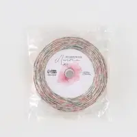 Лента атласная &laquo;Нежные пионы&raquo;, 1.5&times;22.5 (&plusmn; 1) м, разноцветная