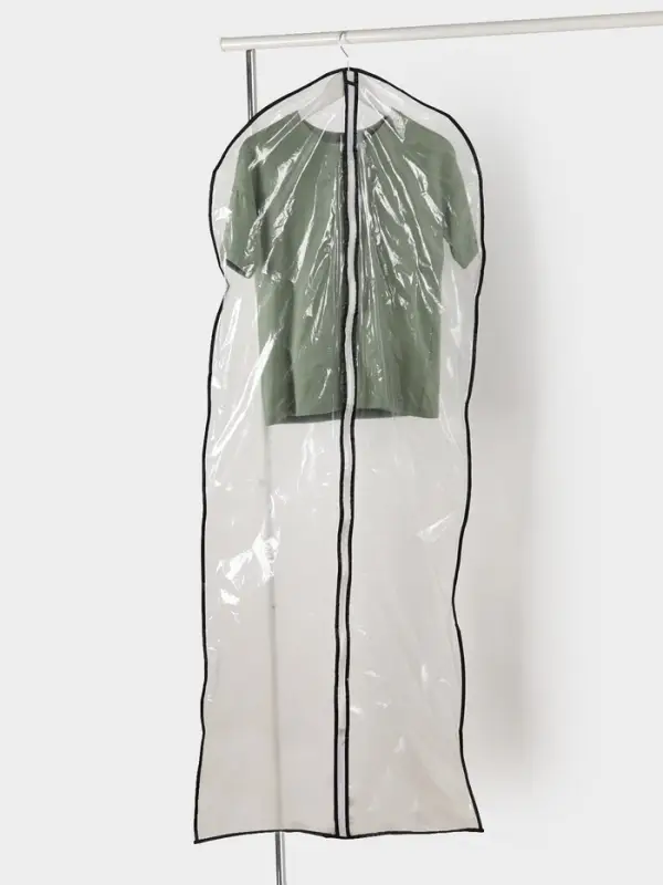 Чехол для одежды Доляна, 60&times;160 см, PEVA, прозрачный