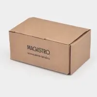 Набор для специй Magistro &laquo;Бланш&raquo;, 3 предмета на подставке: перечница, солонка, ёмкость для зубочисток, 14&times;5.5&times;7 см, фарфор, белый