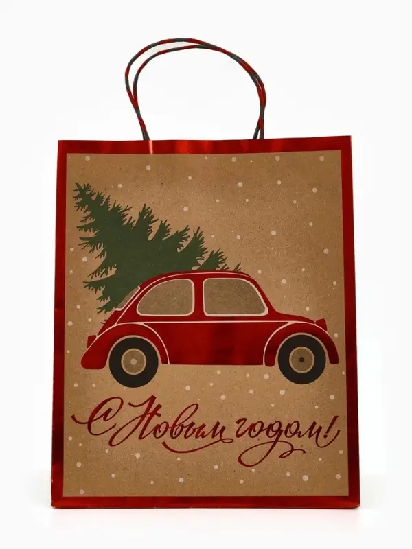 Набор подарочных пакетов &laquo;Подарок&raquo;, 3 шт,  25&times;4&times;30.5 см, 30&times;40&times;11,5 см, 18&times;23&times;10 см