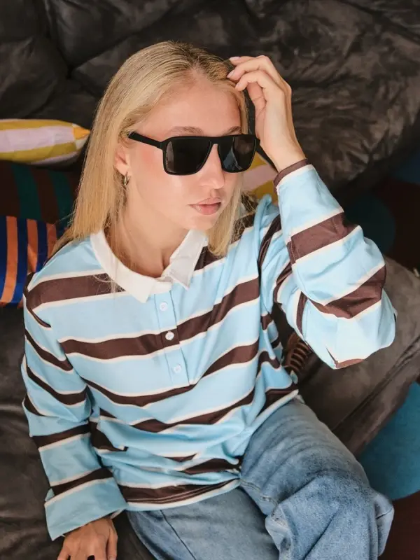 Очки солнцезащитные OneSun, uv 400, дужка 14 см, ширина 15 см, 5&times;6 см, флекс-дужки