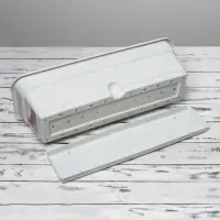 Ящик балконный для цветов, 12 л, 60&times;20&times;17 см, пластиковый, цвет мраморный