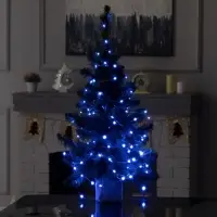 Умная гирлянда &laquo;Нить&raquo; 10 м, роса, IP20, серебристая нить, 100 LED, управление с приложения, свечение RGB, USB