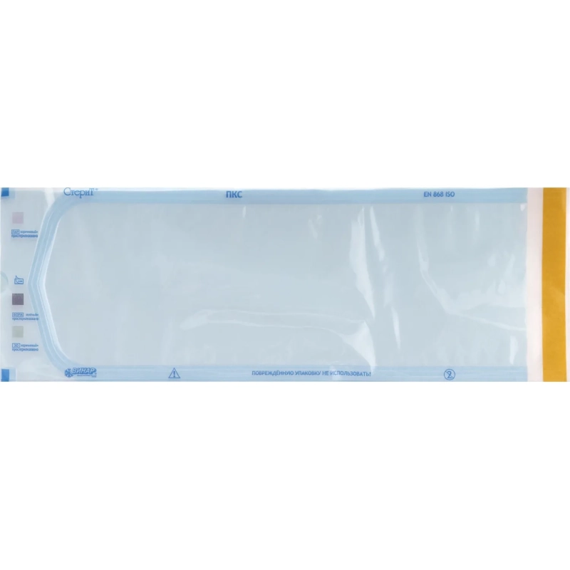 Пакет для стерилизации комбинир. 190 х 340 мм самокл. 100 шт/уп СтериТ