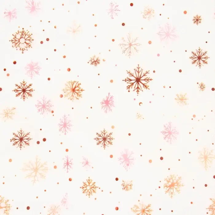 Бумага упаковочная тишью, новогодняя упаковка «Снежинки на белом», 50×66 см