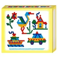 Мозаика магнитная Десятое Королевство, шестигранная, 5 цветов, 125 элементов