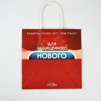 Набор пакетов крафтовых &laquo;Новогодний праздник&raquo;
