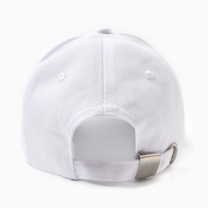 Кепка женская однотонная MINAKU цвет белый, р-р 58 Кепка женская однотонная MINAKU цвет белый, р-р 58