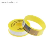 Лента ФУМ ТУНДРА 19 мм &times; 0.2 мм &times; 15 м