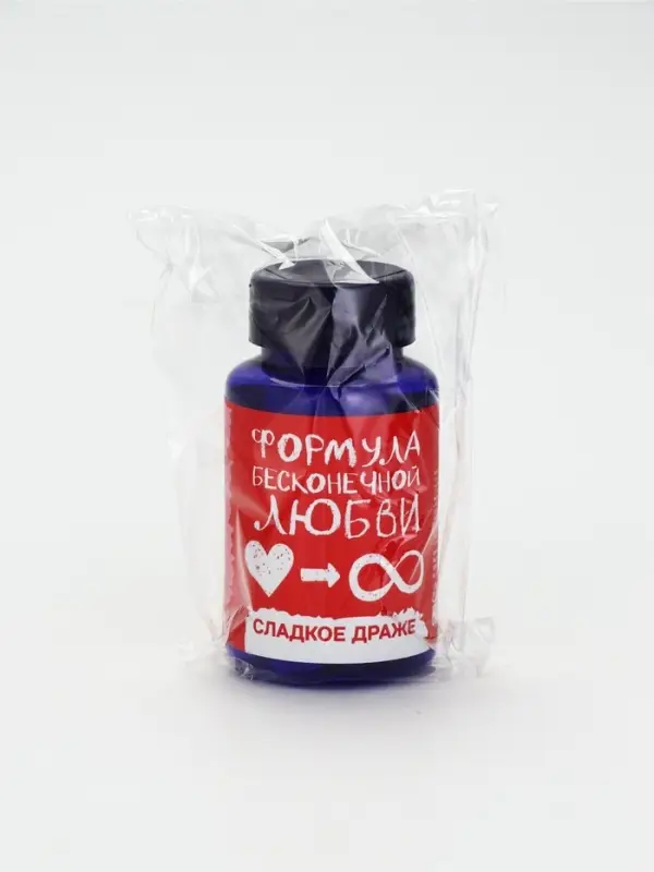 Конфеты драже в банке &laquo;Формула любви&raquo;, 50 г