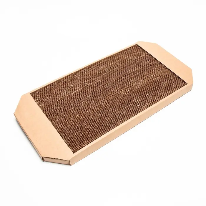 Когтеточка-лежанка для кошек &laquo;Пижон&raquo;, 49&times;23&times;2.5 см, КРАФТ, гофрокартон