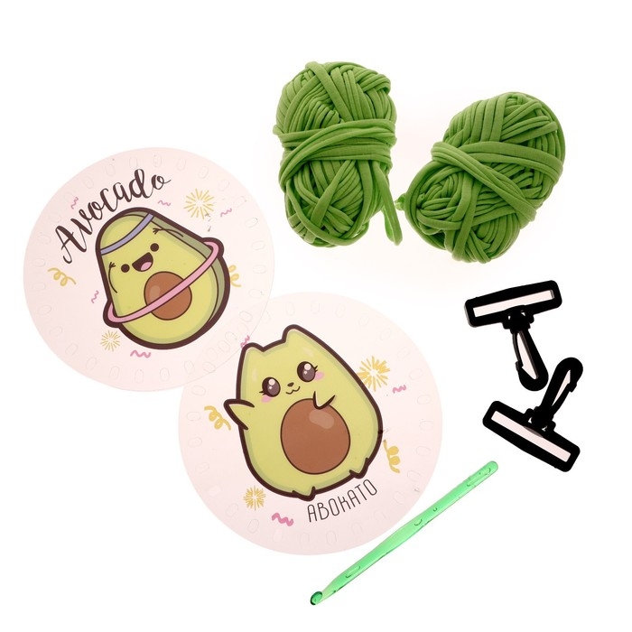 Набор для творчества «Делаем сумку», авокадо Набор для творчества «Делаем сумку», авокадо