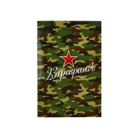 Открытка «С 23 Февраля!», камуфляж, 12 х 18 см