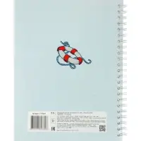 Тетрадь для записи английских слов А5 80л "Пять пенсов", на гребне, высечка