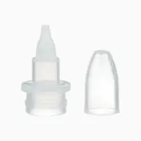 Аспиратор назальный, с колпачком, цвет мятный