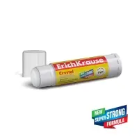 Клей-карандаш, ErichKrause Crystal, PVP, прозрачный, 8 г