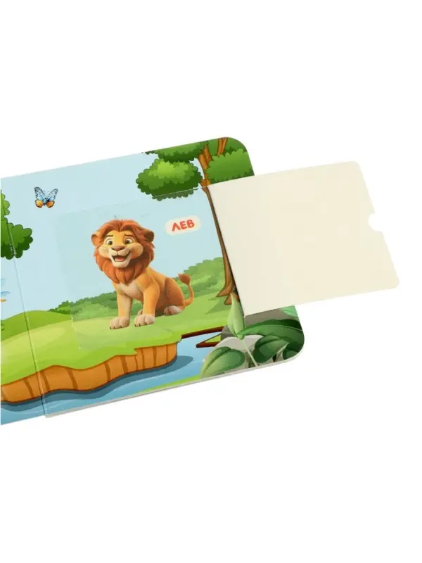 Книга с окошками &laquo;В. Степанов. Капибара в зоопарке&raquo;, 10 стр.