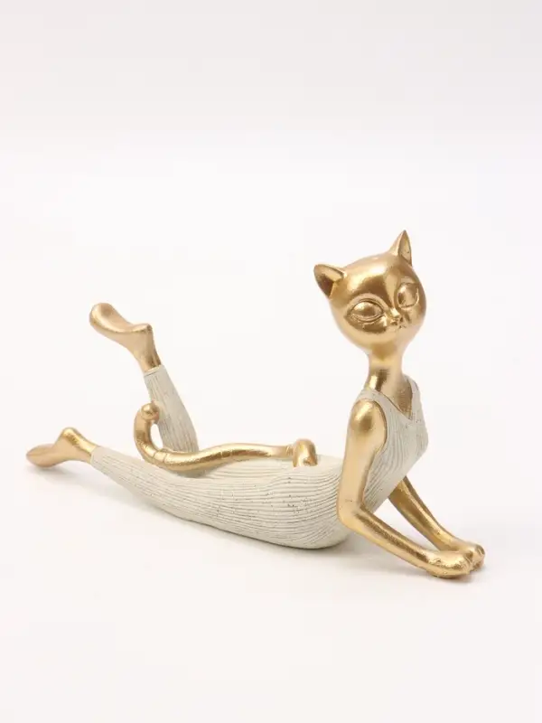Фигура интерьерная &laquo;Кошка в комбинезоне&raquo;, 22&times;4.5&times;13 см