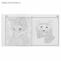 Антистресс «Лисы. Рисунки для медитаций»