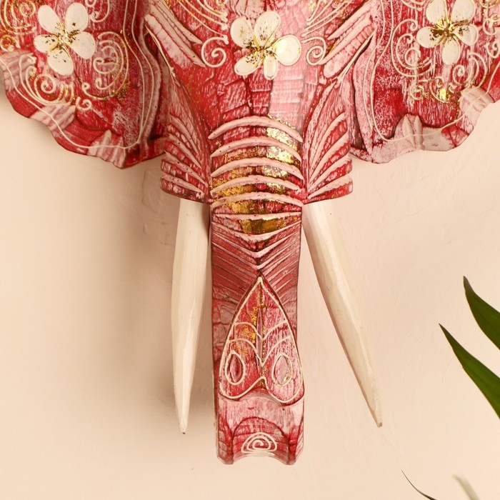 Сувенир дерево Сувенир дерево "Голова слона" 28х26х10,5 см