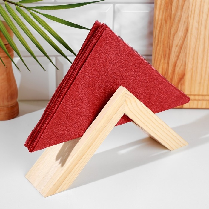 Салфетница деревянная Салфетница деревянная "Треугольник" 210х48х105мм