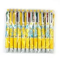 Ручка шариковая Calligrata, автоматическая, 4-цветная, корпус с рисунком, МИКС