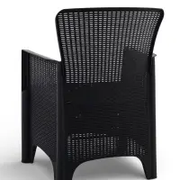 Комплект садовой мебели &laquo;Ротанг лайт&raquo;, 3 предмета: 2 кресла, стол, цвет мокко